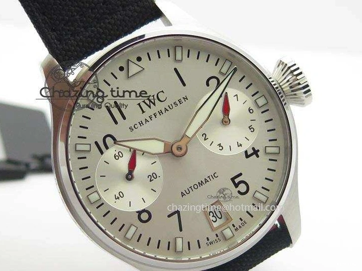 MIROTIME 0426 Big Pilot Real PR IW500432 DFB Limited Edition ZF 1:1 Best Edition On Black Nylon Strap A Fashionable 7276